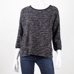 Shadetree Pullover Sweater | Marled Black | Size L
